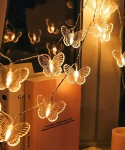 20 Led Butterfly String Light