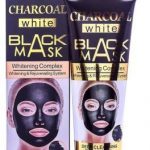 Charcoal White Black Mask