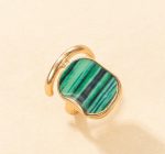 Cushion Green painted Ring ? - Image 2