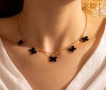 black painted Butterfly ? Necklace