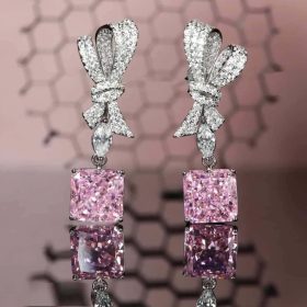 Zarqoon bow drop Earrings