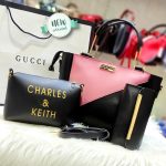 Charles & Keth Multi 3 Pcs Hand Bag Set for Girls - Image 2