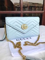 GG ENVELOPE CLUTCH BAG AAA QUALITY WITH BRAND DUST BAG - Image 6