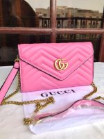 GG ENVELOPE CLUTCH BAG AAA QUALITY WITH BRAND DUST BAG