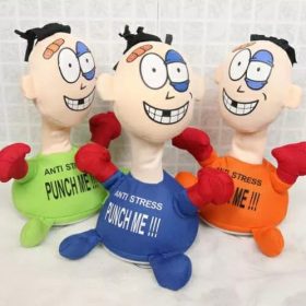Touching Punch Electric Plush Toy