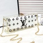 New LV Acrylic Box Style Clutch Bags