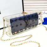 New LV Acrylic Box Style Clutch Bags - Image 5