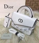 CHRISTIAN DIOR 2 Pec Cross Body Bag - Image 7