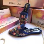FOOTLER EMBROIDERED MULES