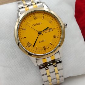 CITIZEN CHAIN ⛓️ GENTS DAY AND DATE WORKING WATCH