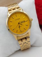 CITIZEN CHAIN ⛓️ GENTS DAY AND DATE WORKING WATCH - Image 4