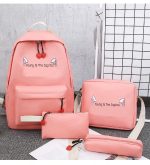 4 Pcs High Quality Imported Bag pack Set - Image 10