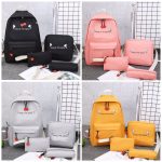 4 Pcs High Quality Imported Bag pack Set