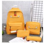 4 Pcs High Quality Imported Bag pack Set - Image 5