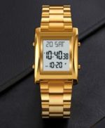 Skmei 1815 Arabic Islamic Qibla Jam Tangan Saat Wrist Watch Al Fajr Harameen Azan Muslim Prayers Reloj Digital Watch - Image 6