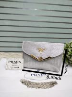 PRADA New High Quality Clutch & Cross Bags for Girls - Image 5