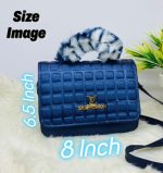 New LV Fur Handle Crossbody Bags for Girls - Image 3