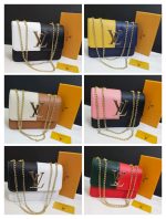 Cross Body Bag With Full Chain