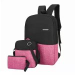 3Pcs Imported High Quality Laptop Backpack - Image 7