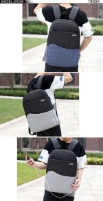 3Pcs Imported High Quality Laptop Backpack - Image 9