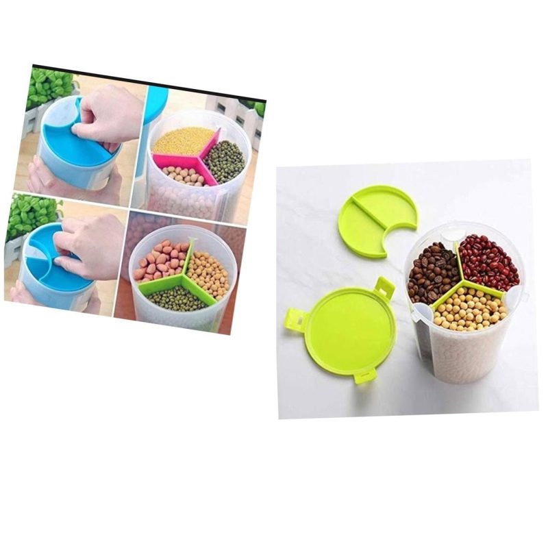 Transparent Plastic Lock Food Storage Dispenser – Cosmo