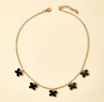 black painted Butterfly ? Necklace - Image 2