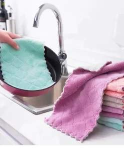 10pcs Super Absorbent Kitchen Cleaning Towel