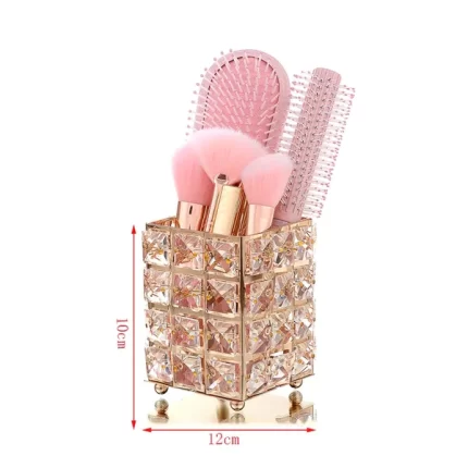 Crystal Makep Brush Holder