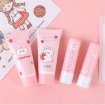 XIANG'z COOL Strawberry Bunny Moisturizing Set Moisturizing Lip Balm Hand Cream Set