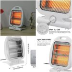 Electric Quartz Room & Office Heater - Image 2