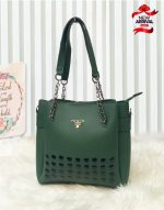 New Button Design Shoulder Bag For Girls - Image 2