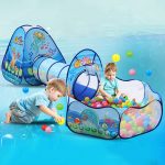Portable 3 In 1 Tunnel Baby Playhouse - Image 5