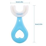 Silicone U Shaped Toothbrush For Kids ( Pack of 5 ) - Image 4