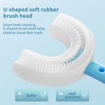 Silicone U Shaped Toothbrush For Kids ( Pack of 5 ) - Image 3