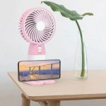Mini Fan With Mobile Stand