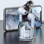 Air31 Wireless Earbuds Transparent Deep Bass & Battery Display High Quality with 7 Days Guarantee