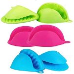 2Pc Silicone Heat Resistant Pot Holder - Image 2