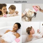 Silicone Body Scrub Sponges With Soap Dispenser Bath Brush - Image 2