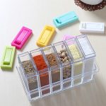 Spice Shaker Jar With Tray 6 Pcs Set - Image 3