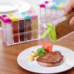 Spice Shaker Jar With Tray 6 Pcs Set - Image 2