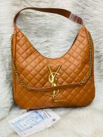 YSL CROSSBODY LONG BELT WITH HANDI CHAIN.