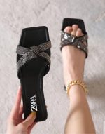 Zara Mach Knotted Flat Slipper - Image 2