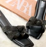 Zara Mach Knotted Flat Slipper - Image 5