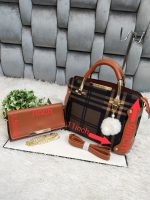 BURBERRY 2 PIECE IMPORTANT QUALITY HANDBAG - Image 5