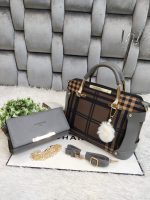 BURBERRY 2 PIECE IMPORTANT QUALITY HANDBAG