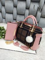 BURBERRY 2 PIECE IMPORTANT QUALITY HANDBAG - Image 4