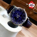 NEW SKELETON DIAL  LADIES STRAP WATCH