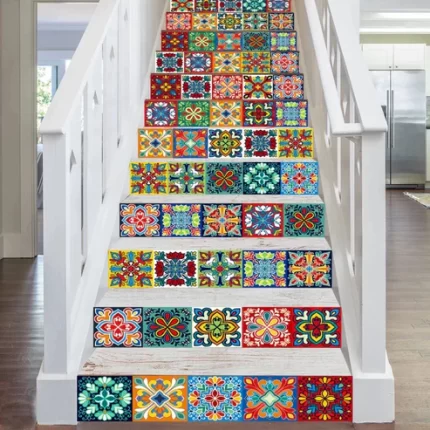 12 PCS Home Decor Tile Stickers Self Adhesive