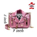 Jacket Style High Quality Cross body Bag - Image 8