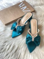ZARA BOW BLOCK HEEL - Image 2